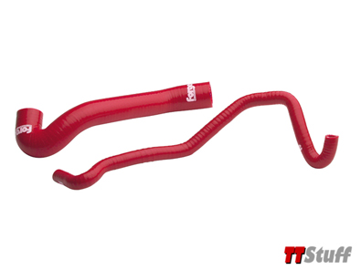 Forge - Silicone DV Boost Hoses TT 225 - Red