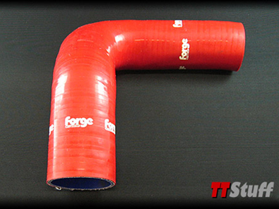 Forge-Silicone Turbo Hoses-Upper-Left-TT 225-Red