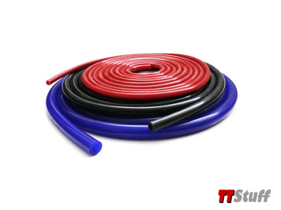 Forge-Silicone Vacuum Tubing-3mm-Red