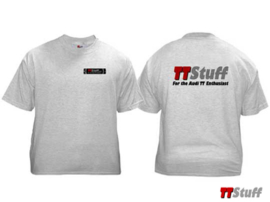 TT Stuff Gear - Ash Grey T-Shirt - SG1 - Medium