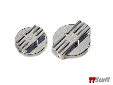 Forge - Alloy Oil & Water Cap Set - 2.0T - Polished