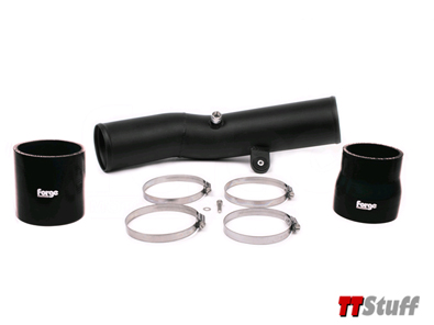 Forge - Inlet Hard Pipe - Black - TT RS Mk3