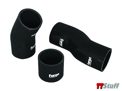 Forge-Silicone Turbo Hoses-Lower-TT 225-Black