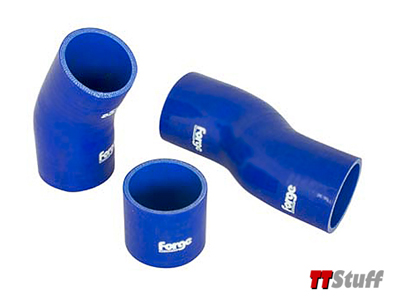 Forge-Silicone Turbo Hoses-Lower-TT 225-Blue
