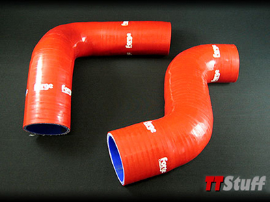 Forge-Silicone Turbo Hoses-Upper-TT 225-Red