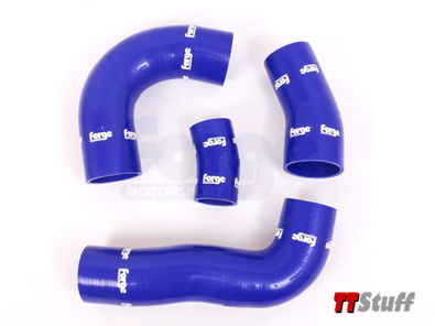 Forge - Silicone Boost Hose Kit - Blue - TTS Mk3