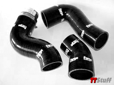 Forge - Silicone Boost Hose Kit - Black - TTS