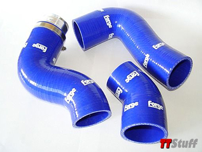 Forge - Silicone Boost Hose Kit - Blue - TTS