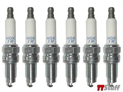 NGK - Laser Iridium Spark Plugs - Set of 6 - 3.2