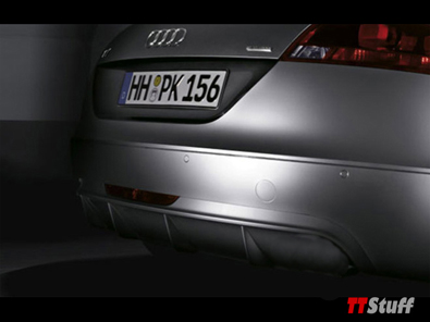 OEM - Audi Rear Diffuser - TT Mk2 2.0 Single