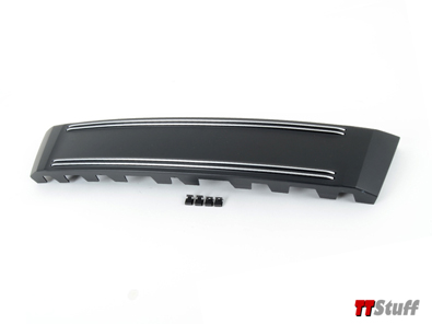 Audi - Front Plate Delete - Satin Black -TTS 11-14