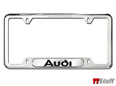 Audi - License Plate Frame - Audi - Polished
