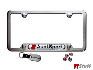 Audi - License Plate Frame - Gift Set - Audi Sport