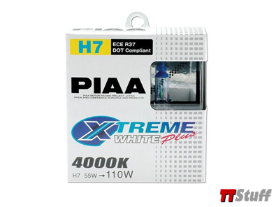 PIAA - Xtreme White Plus - H7 55w - Twin Pack