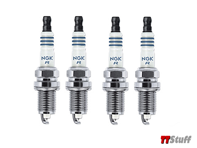 x4 NGK Iridium Spark Plugs IFR6Q-G > 12/06 AUDI TT MK1 1.8 225bhp 02/99