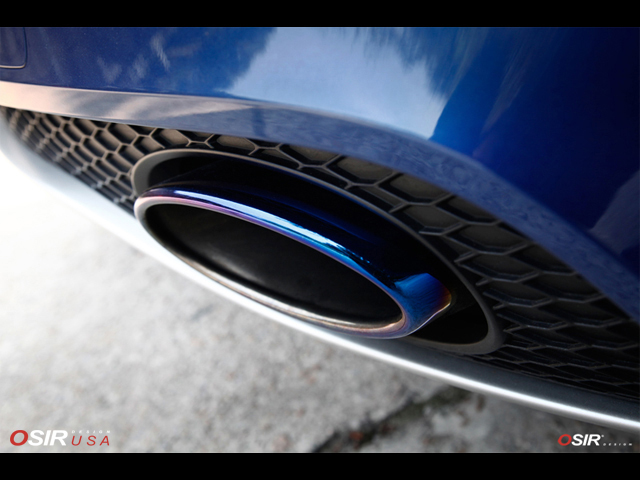 Audi TT Stuff - TTM2-BFET-TTRS - OSIR - Blue Flame TTRS Exhaust Tips