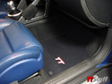 Audi - Carpeted Floor Mats - TT Logo - Black